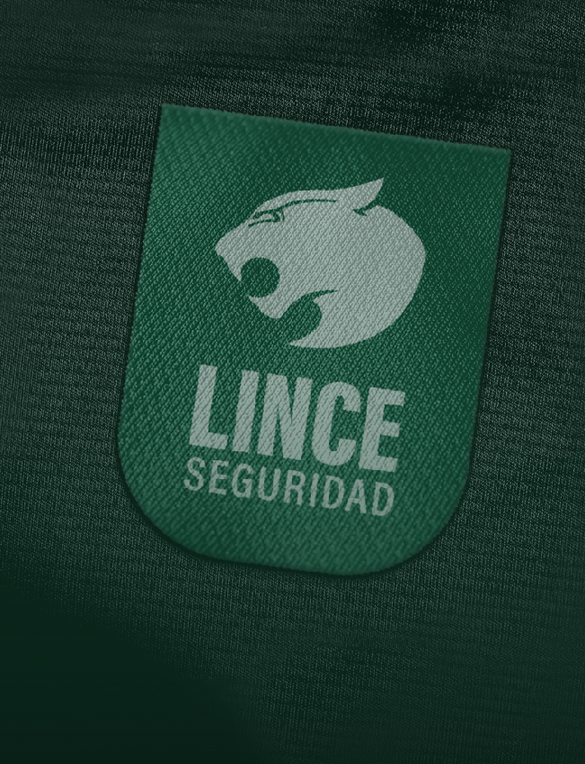 escudo bordado lince